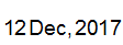 12 Dec, 2017