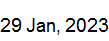 30 Jan, 2023