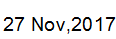 27 Nov, 2017