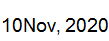 10 Nov, 2020