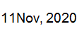 11 Nov, 2020