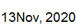 13 Nov, 2020