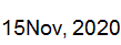 15 Nov, 2020