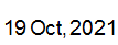 19 Oct, 2021