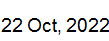 22 Oct, 2022